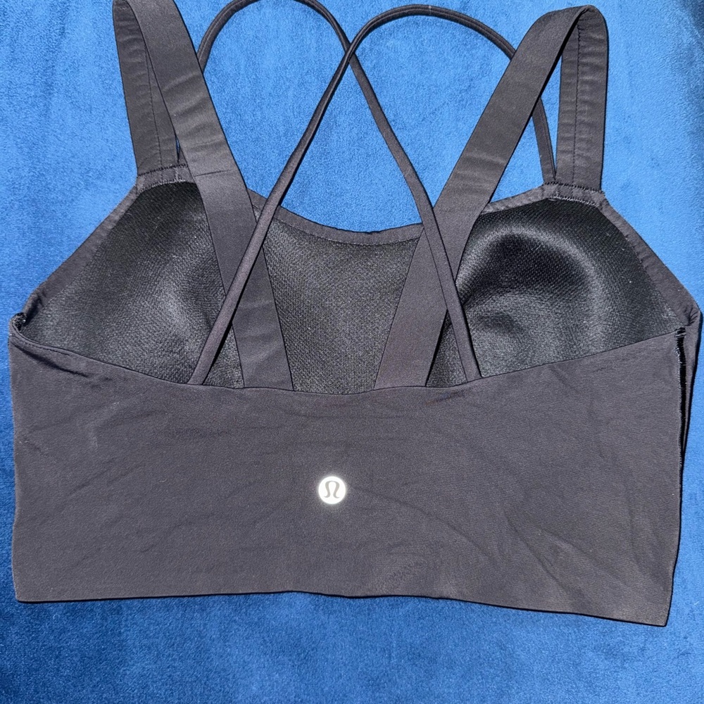 lululemon athletica Black Cross-Back Bra - Picture 2 of 4